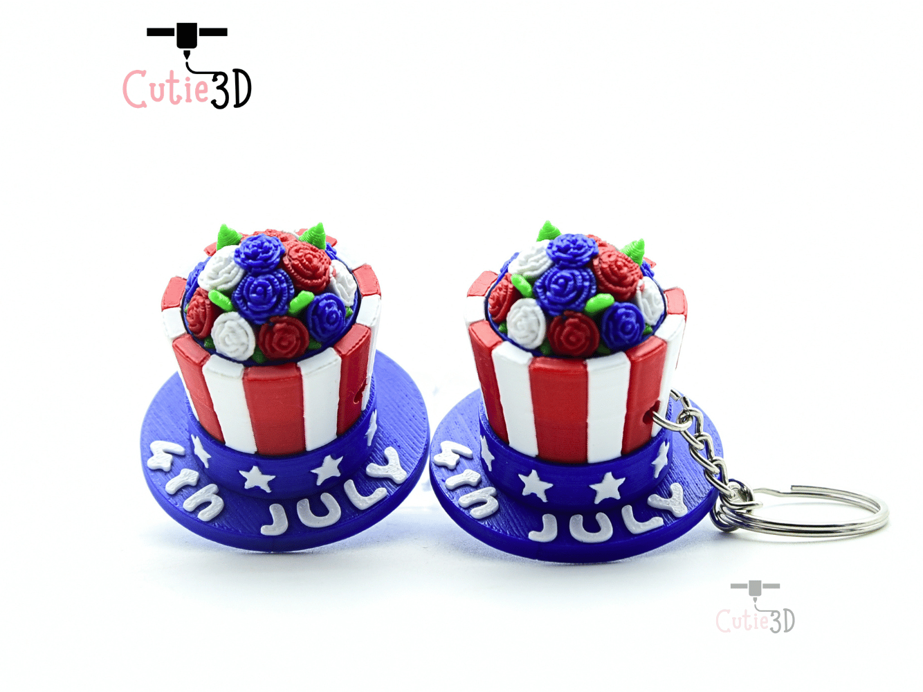 Cutie3D-Patriotic Flower Hat Fidget Clicker Keychain_10.png