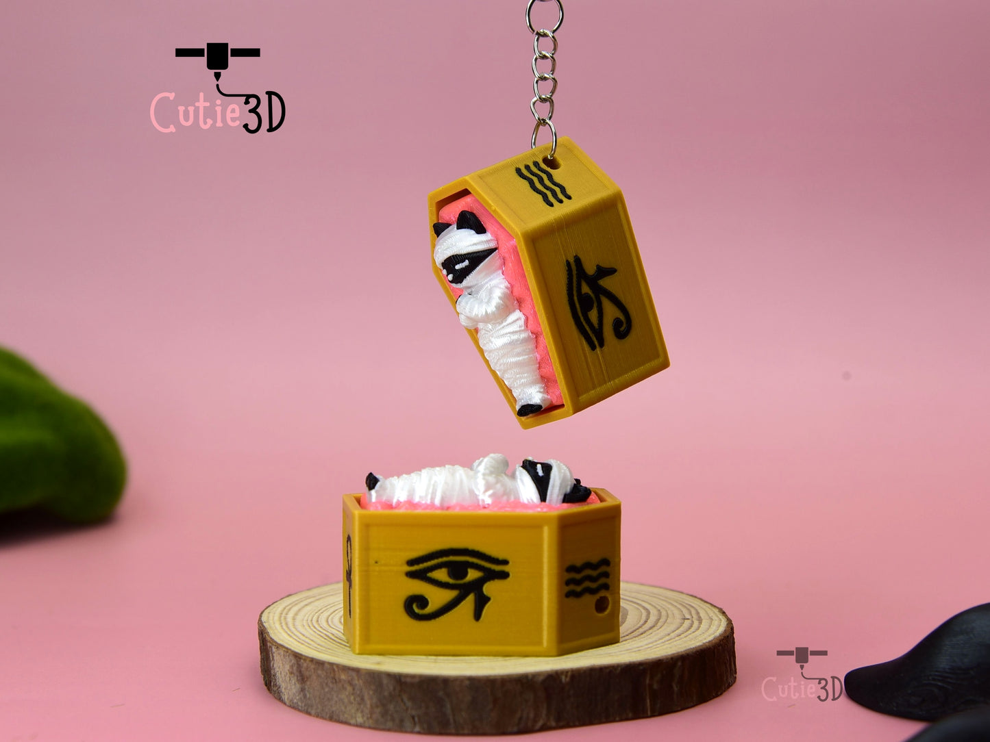 Cutie3D-Halloween Cat Mummy Tomb Fidget Clicker Keychain_05.jpg