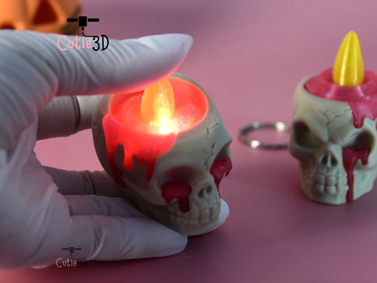 Cutie3D-Spooky Candle Skull Fidget Led Clicker Keychain_02.jpg
