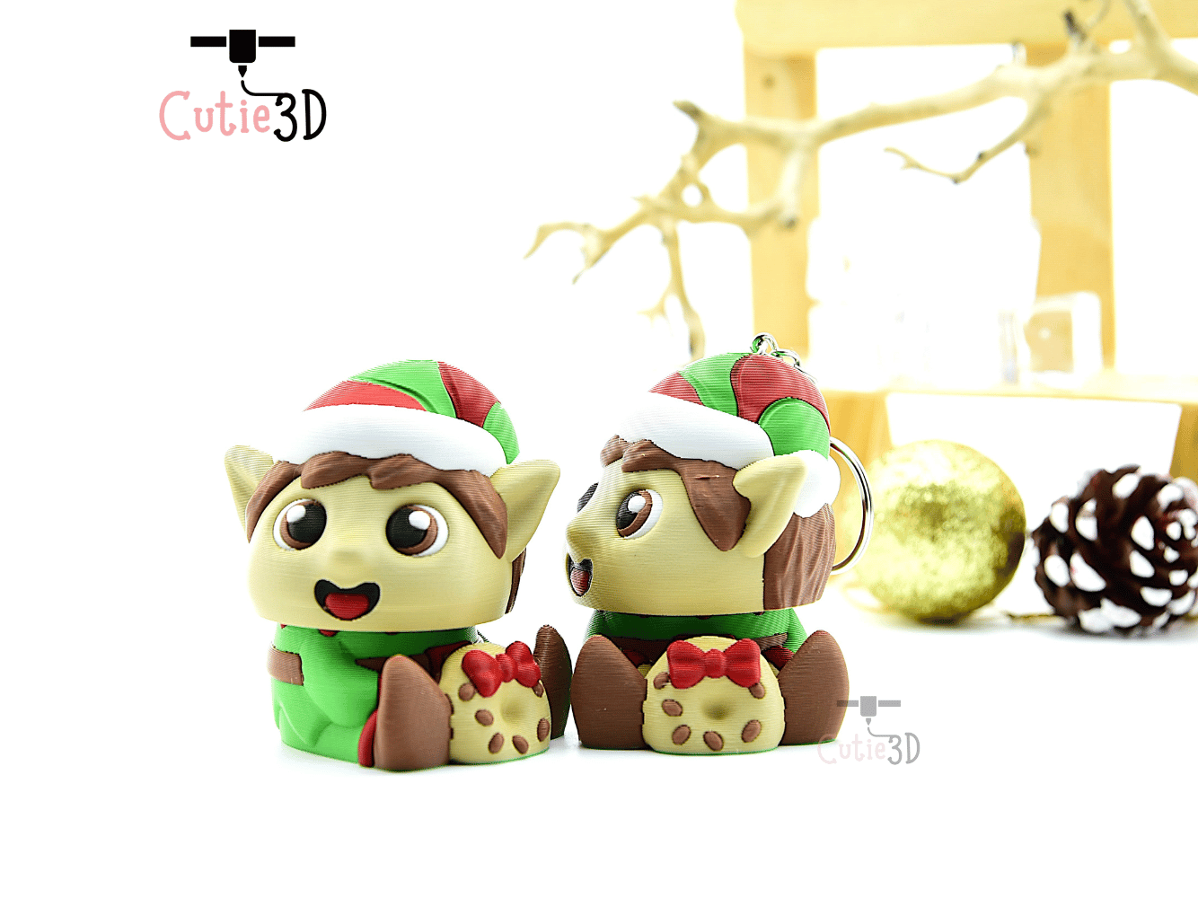 Cutie3D-Christmas Elf Keycap Fidget Clicker Keychain_10.png