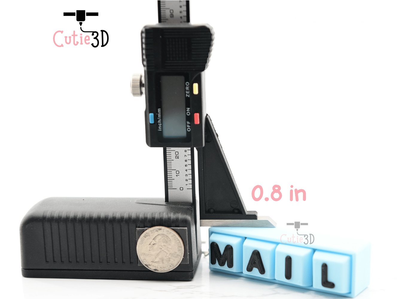 Digital Downloads - Cutie3D Keycap Set Keycap Fidget Clicker Keychain - Cute Backpack Keychain