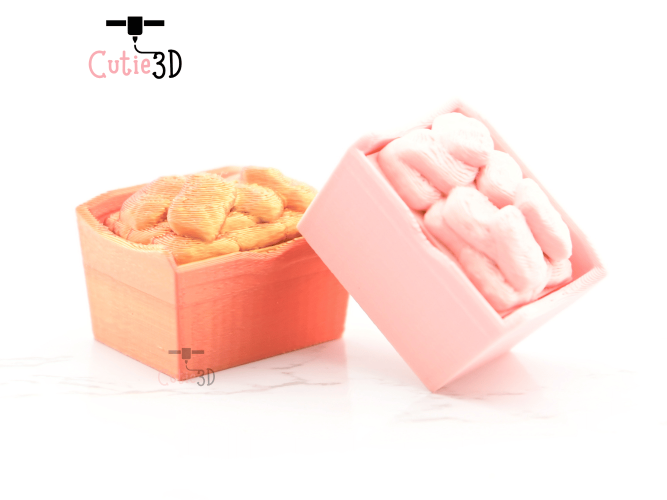 Digital Downloads - Cutie3D Chicken Nugget Keycap Fidget Clicker Keychain - Cute Backpack Keychain