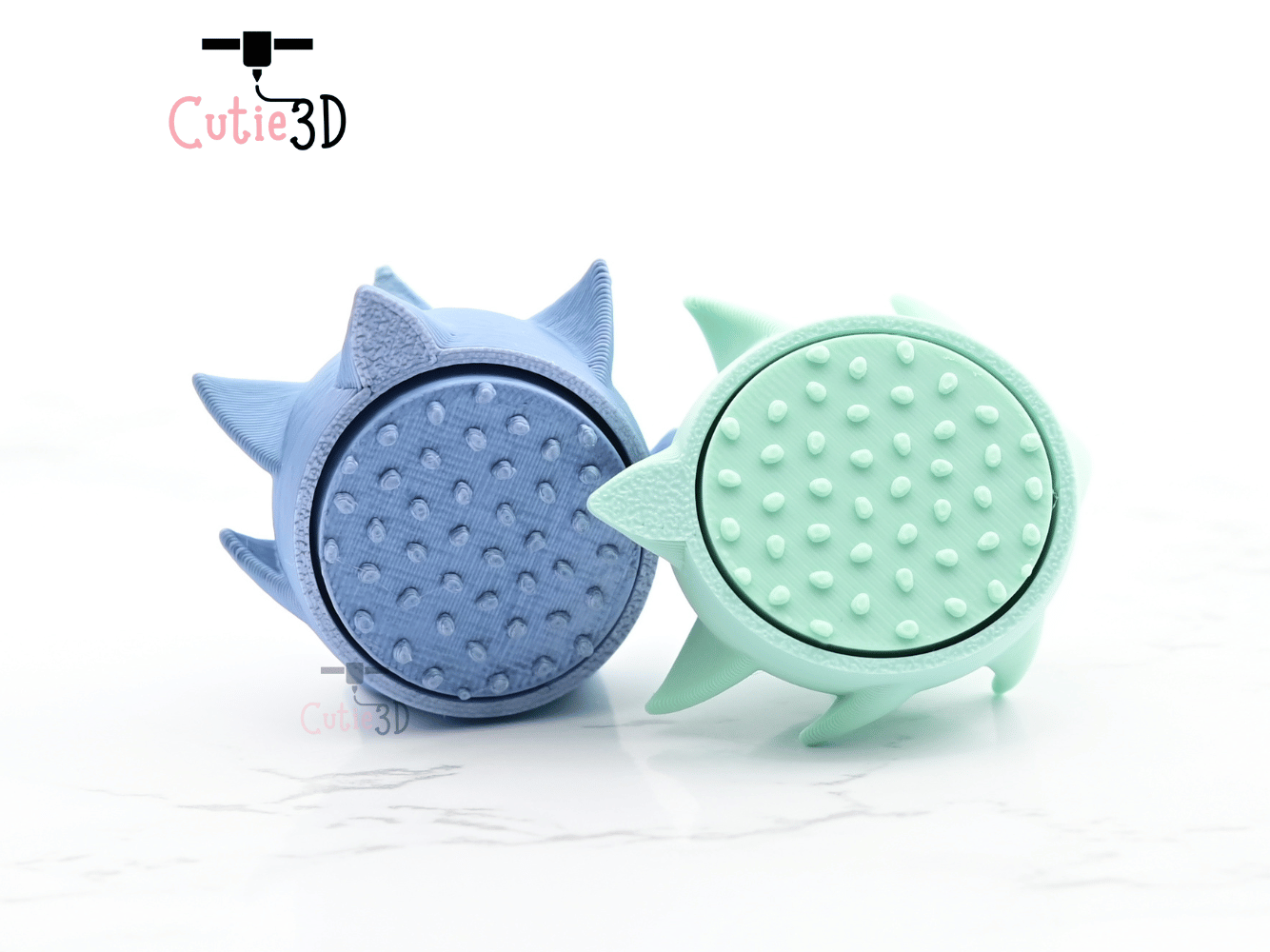 Digital Downloads - Cutie3D Dragon Fruit Keycap Fidget Clicker Keychain - Cute Backpack Keychain