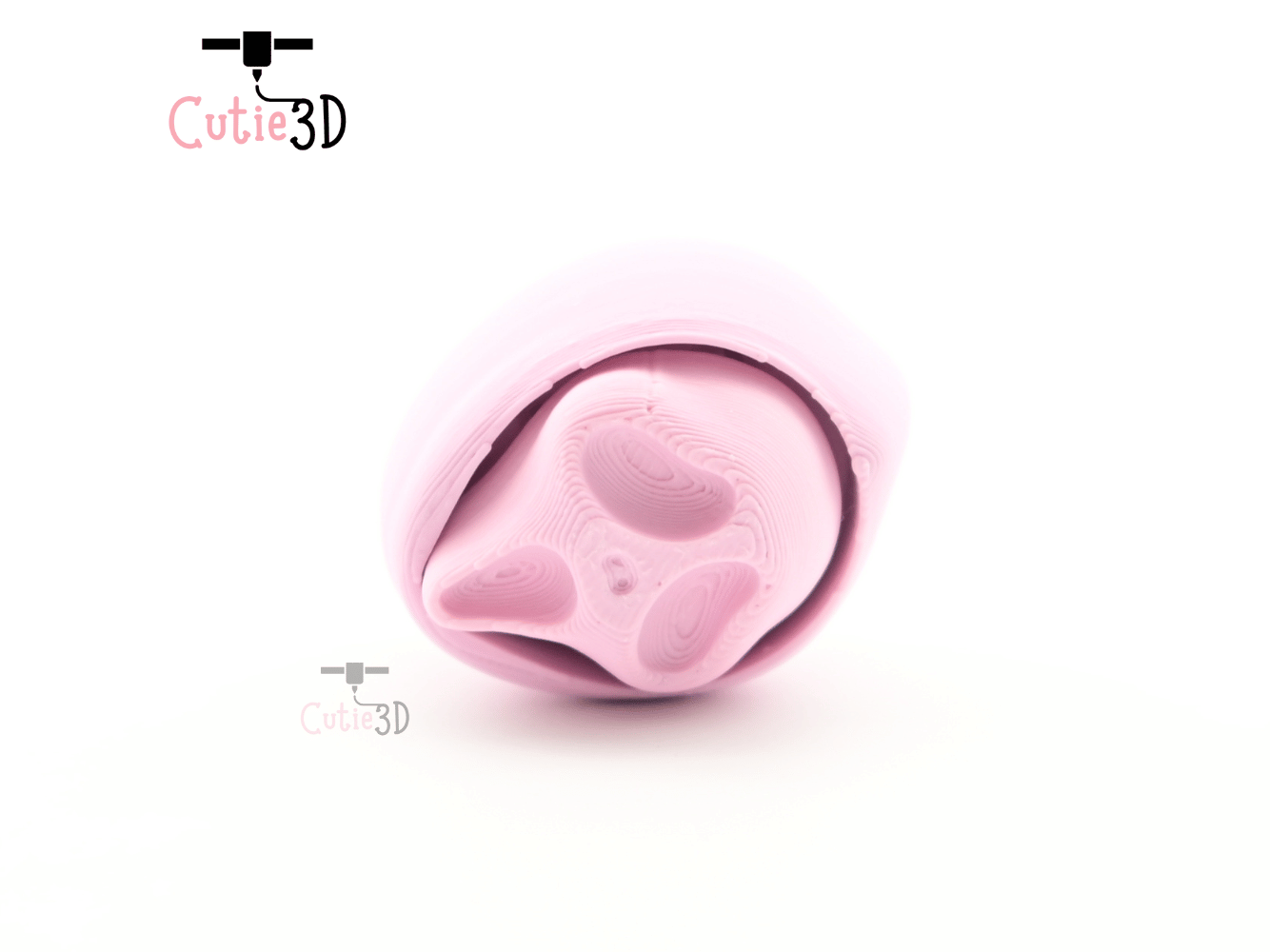 Digital Downloads - Cutie3D Halloween Scream Face Keycap Fidget Clicker Keychain - Cute Backpack Keychain
