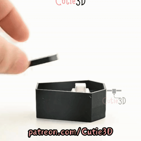 Digital Downloads - Cutie3D Halloween Spooky Coffin Set Keycap Fidget Clicker Keychain - Cute Backpack Keychain