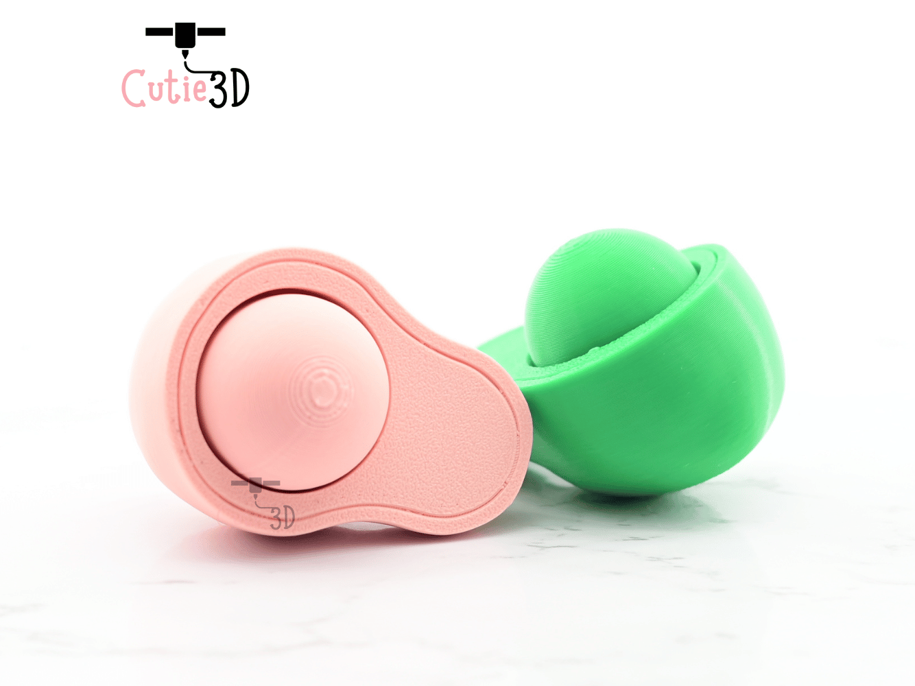 Digital Downloads - Cutie3D Keycap Fidget Clicker Avocado Keychain - Cute Backpack Keychain