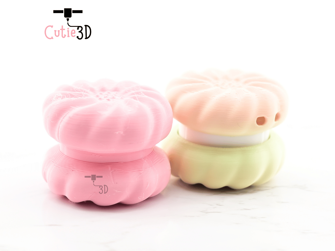 Digital Downloads - Cutie3D Keycap Fidget Clicker Sandwich Cookie Keychain - Cute Backpack Keychain