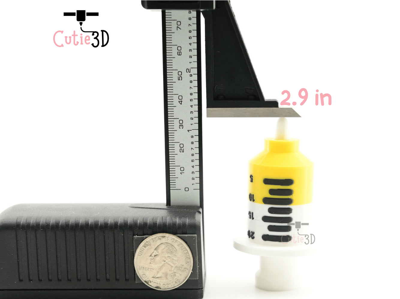 Digital Downloads - Cutie3D Medical-Themed Syringe Keycap Fidget Clicker Keychain - Cute Backpack Keychain