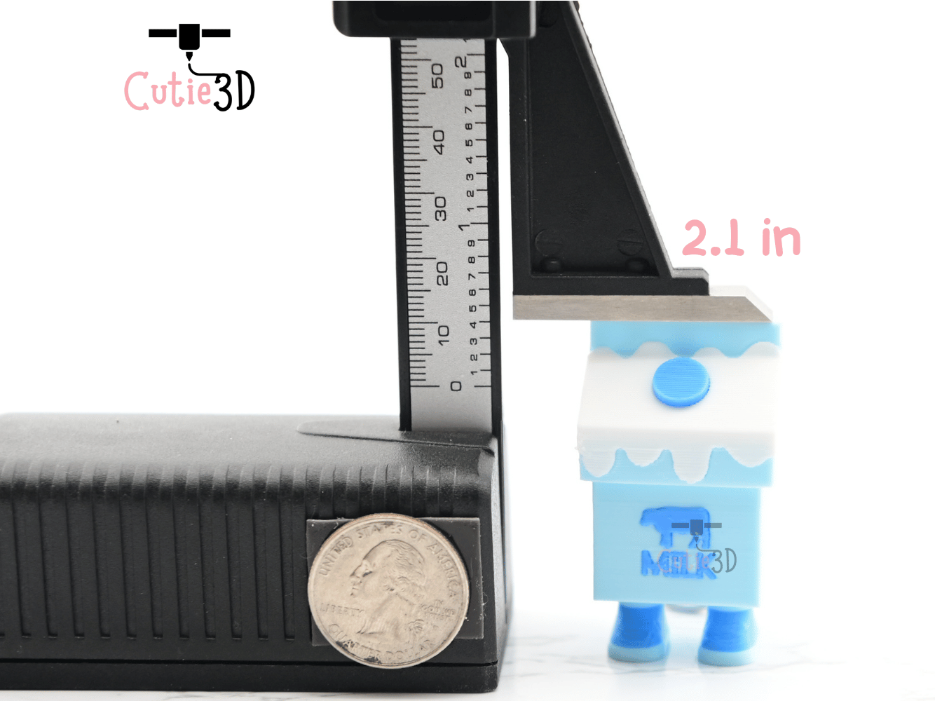 Digital Downloads - Cutie3D Milk Carton With Legs Keycap Fidget Clicker Keychain - Cute Backpack Keychain