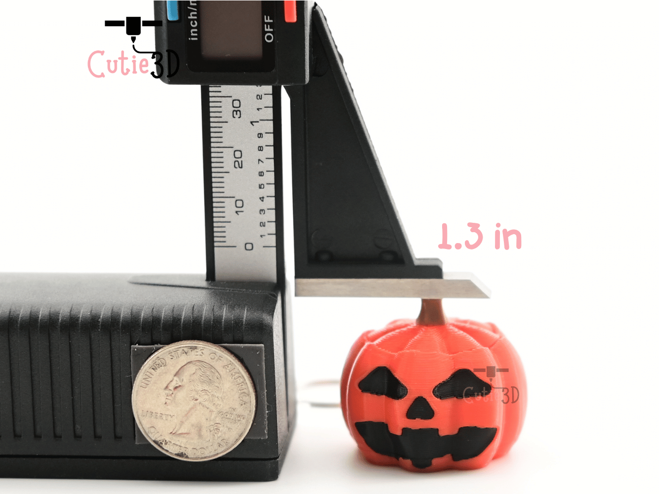Digital Downloads - Cutie3D Spooky Halloween Pumpkin Set Keycap Fidget Clicker Keychain - Cute Backpack Keychain