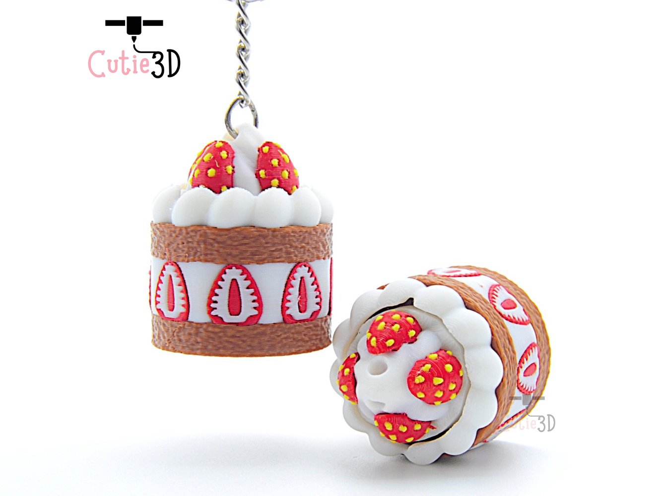 Cutie3D-Sweet Strawberry Cake Keycap Fidget Clicker Keychain_10.png