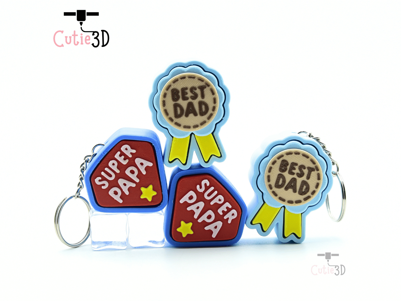 Cutie3D-Best Dad and Super Papa Set of Clicker Keychains_10.png