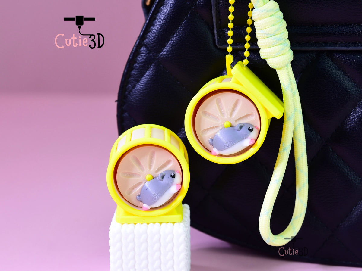 Cutie3D-Wheel Runner Hamsters Set of Clicker Keychains_05.jpg