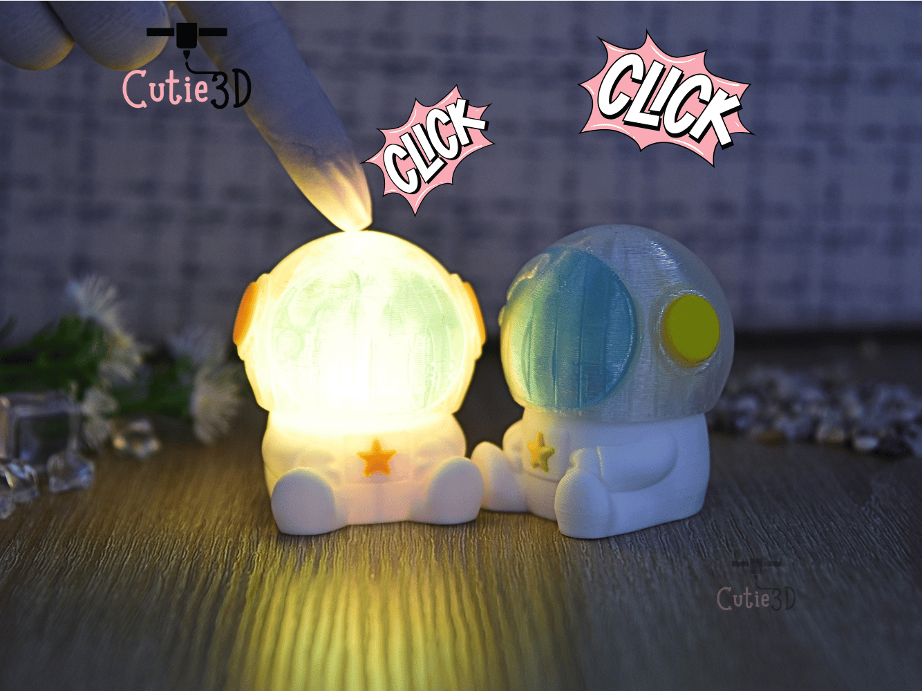 Cutie3D-Astronaut Buddy Fidget Led-Clicker Keychain_01.png