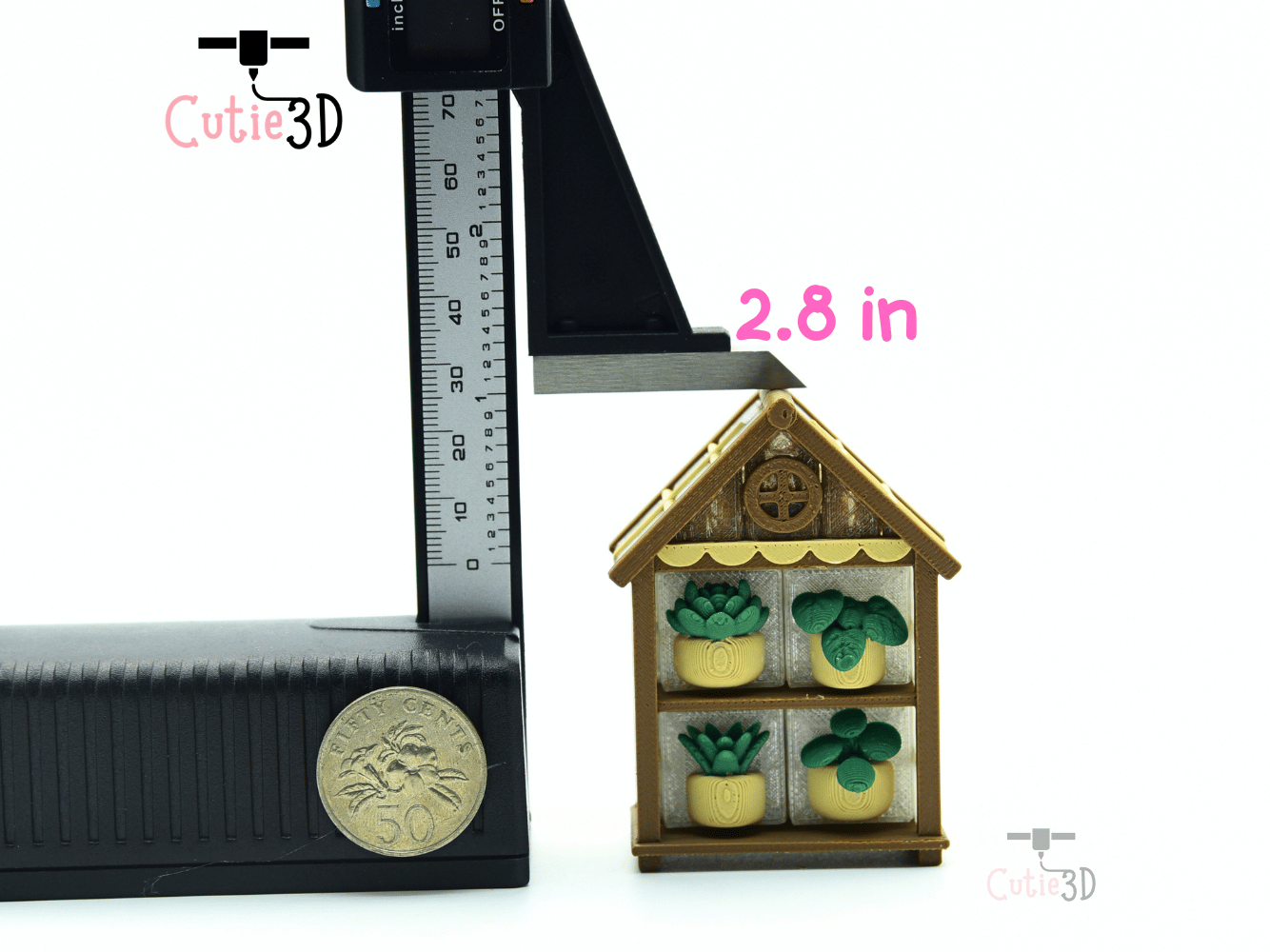 Cutie3D-Vintage Greenhouse for Plant Lovers Fidget Clicker Keychain_04.png