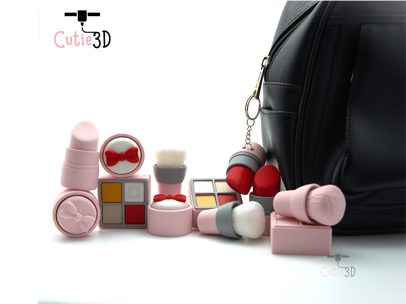 Cutie3D-Kawaii Makeup Accessories Set of Clicker Keychains_05.png