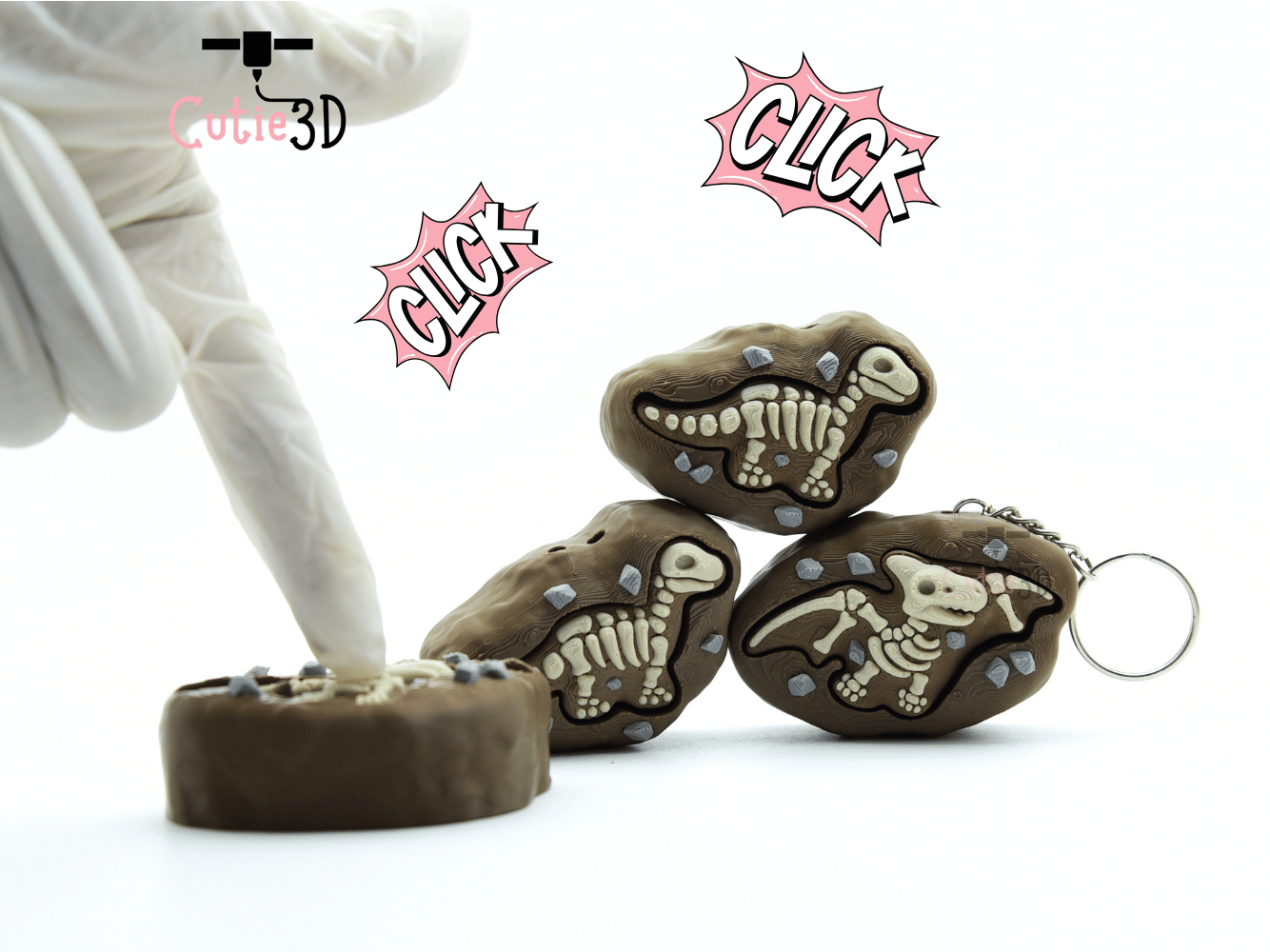 Cutie3D-Dinosaur Fossil Set of Clicker Keychains_01.png