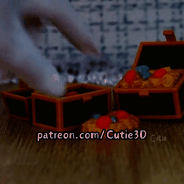 Cutie3D-Treasure Chest Fidget Led-Clicker Keychain_09.gif
