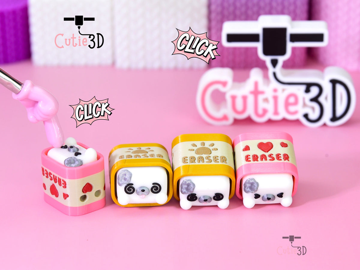 Cutie3D-Mini Seal Erasers Set of Clicker Keychains_01.jpg