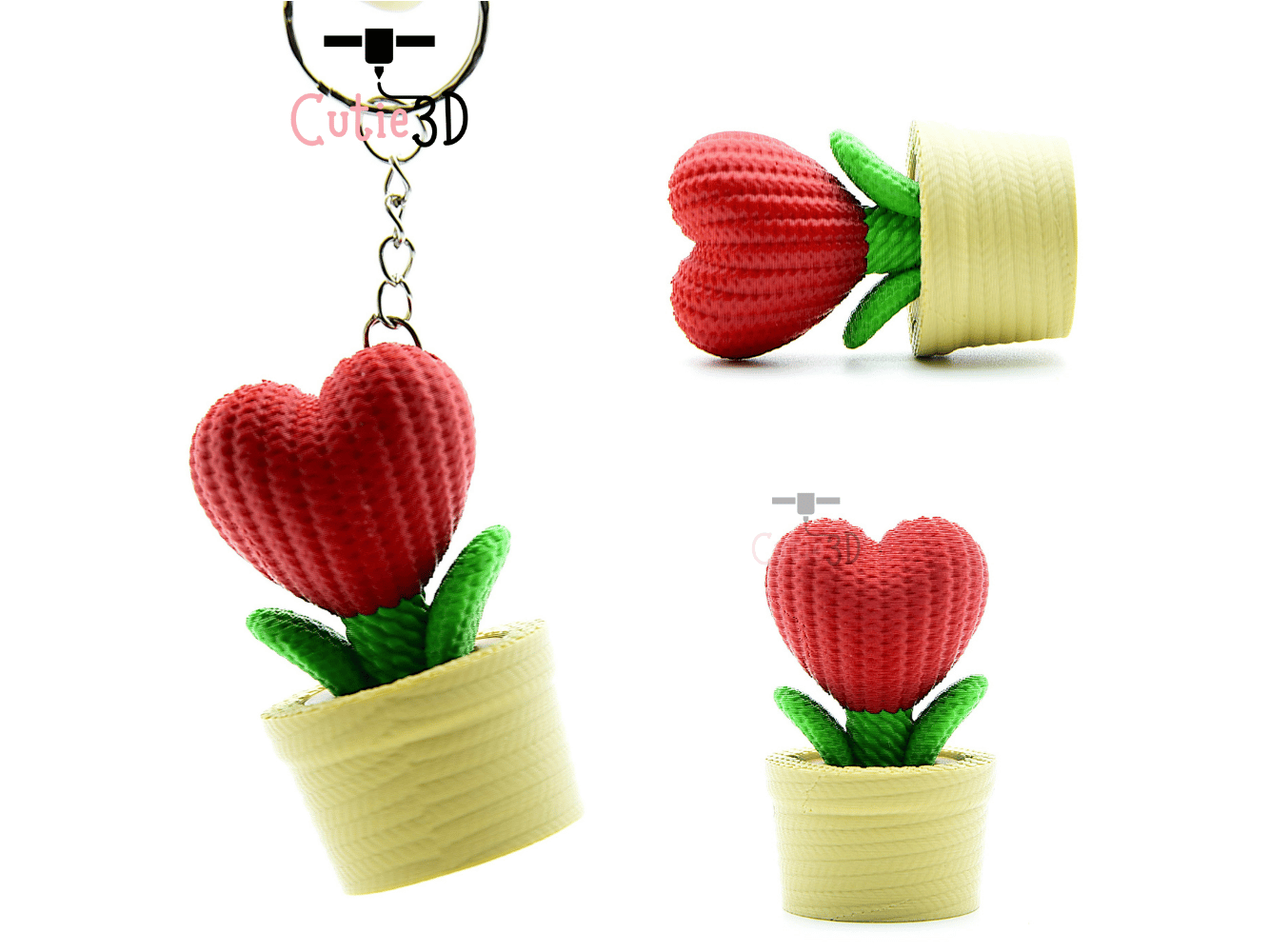 Cutie3D-Valentine Heart Plant Keycap Fidget Clicker Keychain_02.png