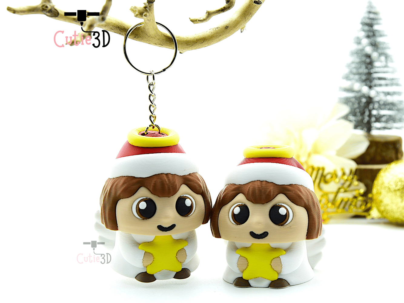 Cutie3D-Little Angel Keycap Fidget Clicker Keychain_06.png