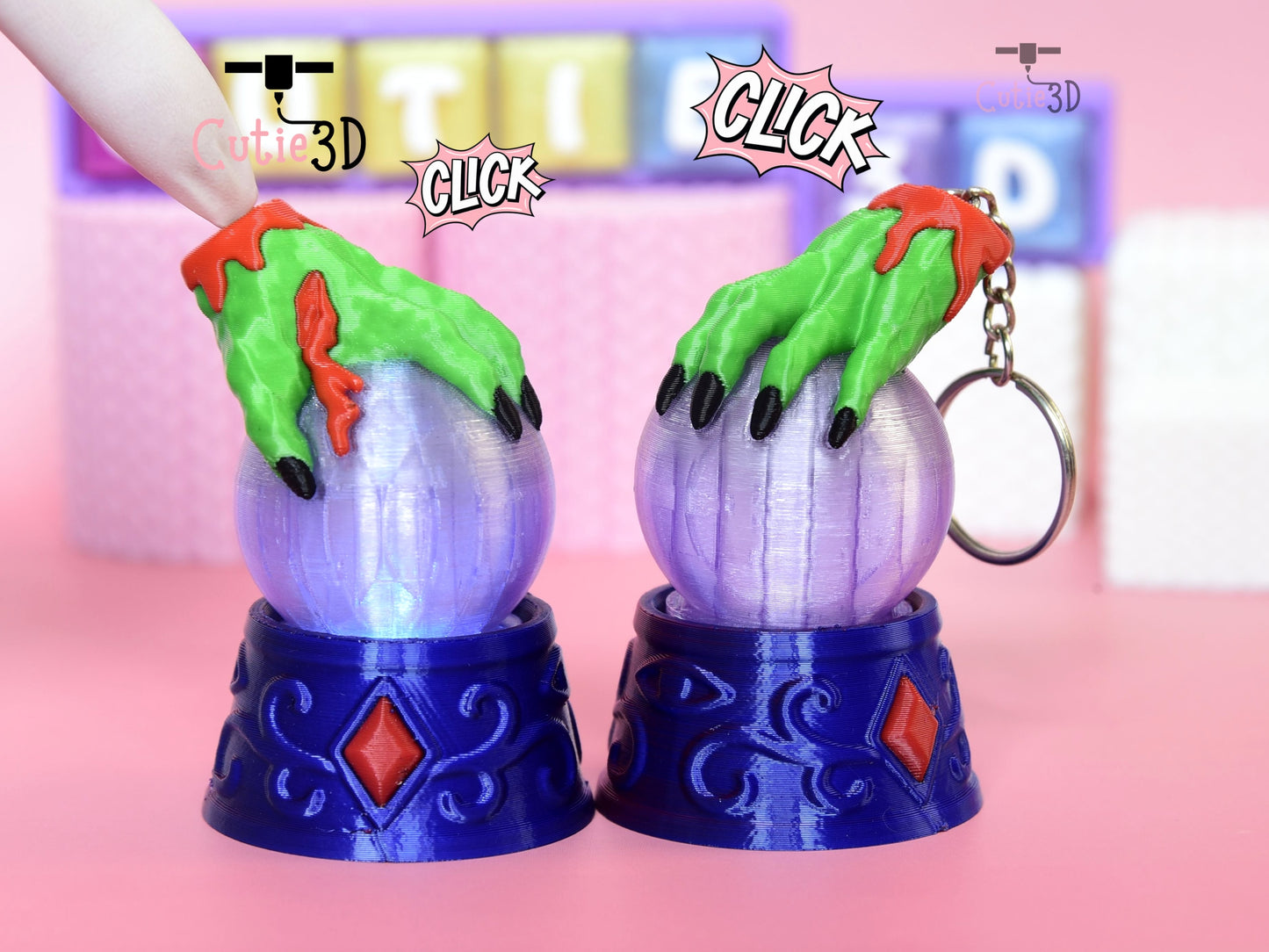 Cutie3D-Witchs Crystal Orb Fidget Led Clicker Keychain_01.jpg