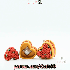 Cutie3D-Valentine Rose Box Keycap Fidget Clicker Keychain_11.gif