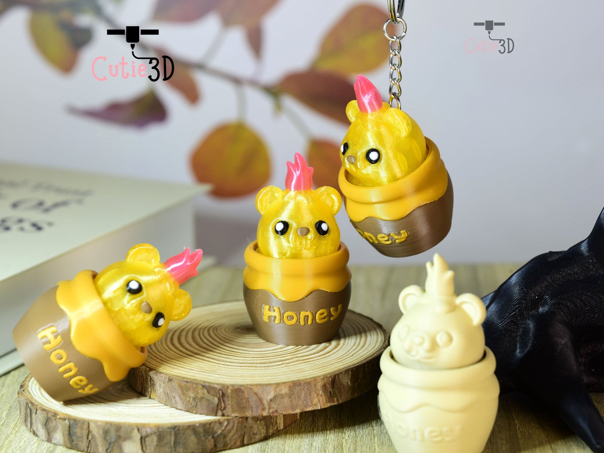 Cutie3D-Honey Bear Candle Fidget Led Clicker Keychain_04.jpg