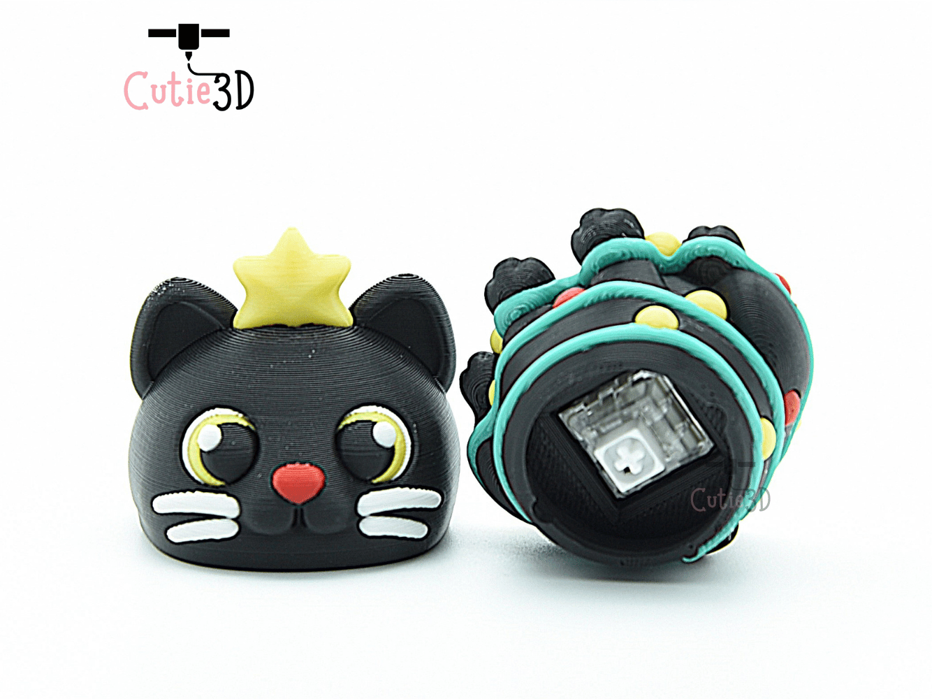 Cutie3D-Christmas Cat Keycap Fidget Clicker Keychain_03.png