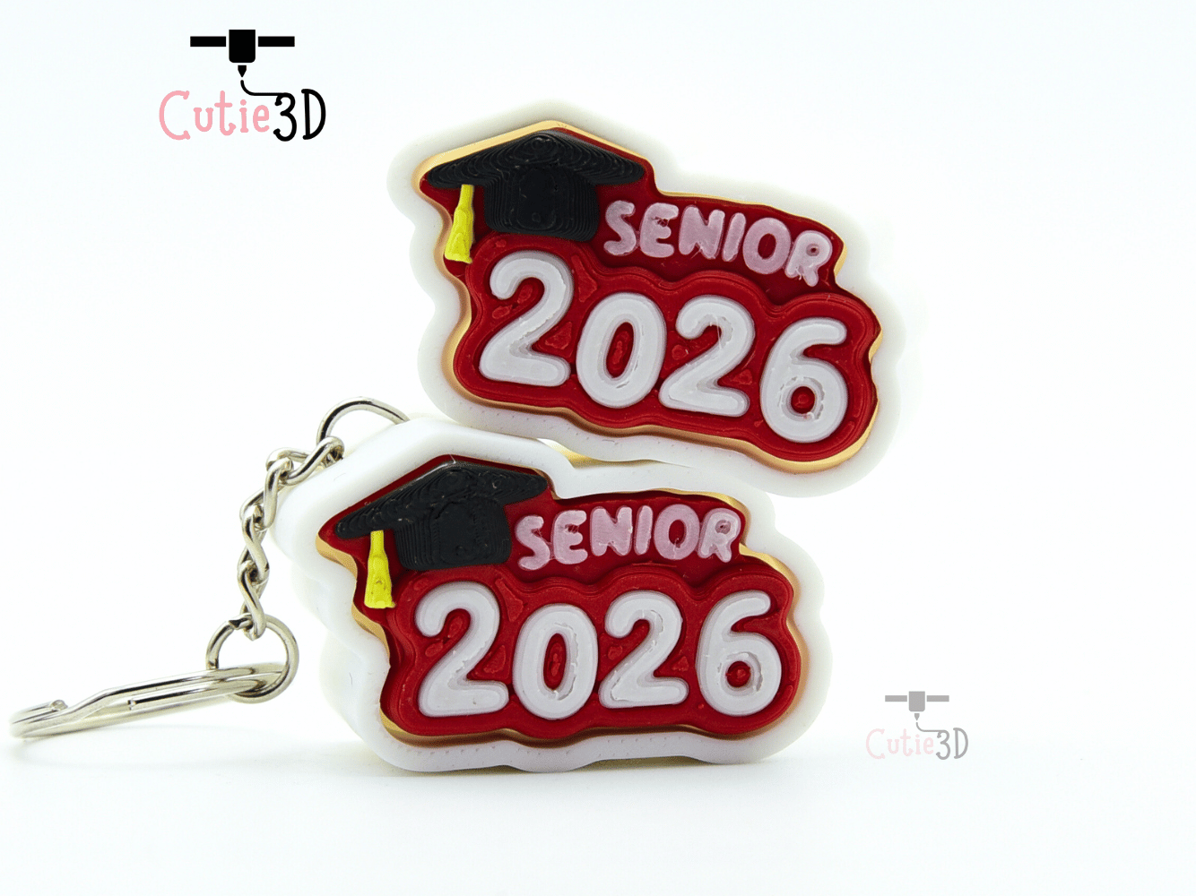 Cutie3D-Graduation Celebration Hat 2026 Fidget Clicker Keychain_09.png