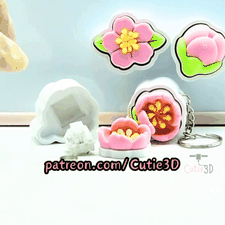 Cutie3D-Cherry Blossom Set of Clicker Keychains_11.gif