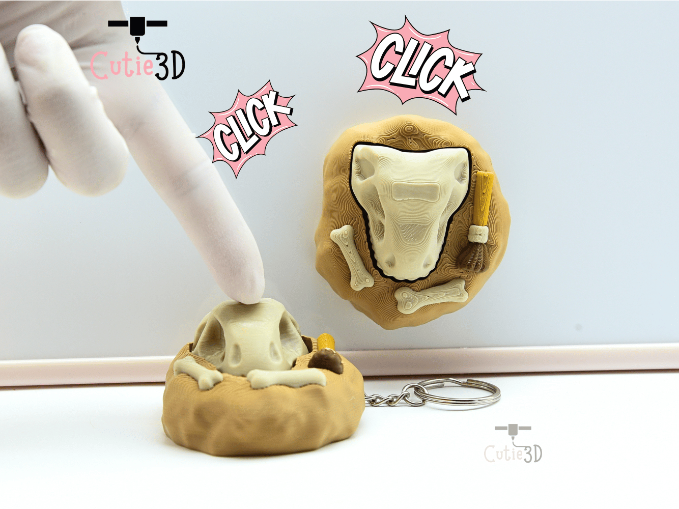 Cutie3D-Clicky Dino Discovery Magnet-Insert Clicker Keychain_01.png