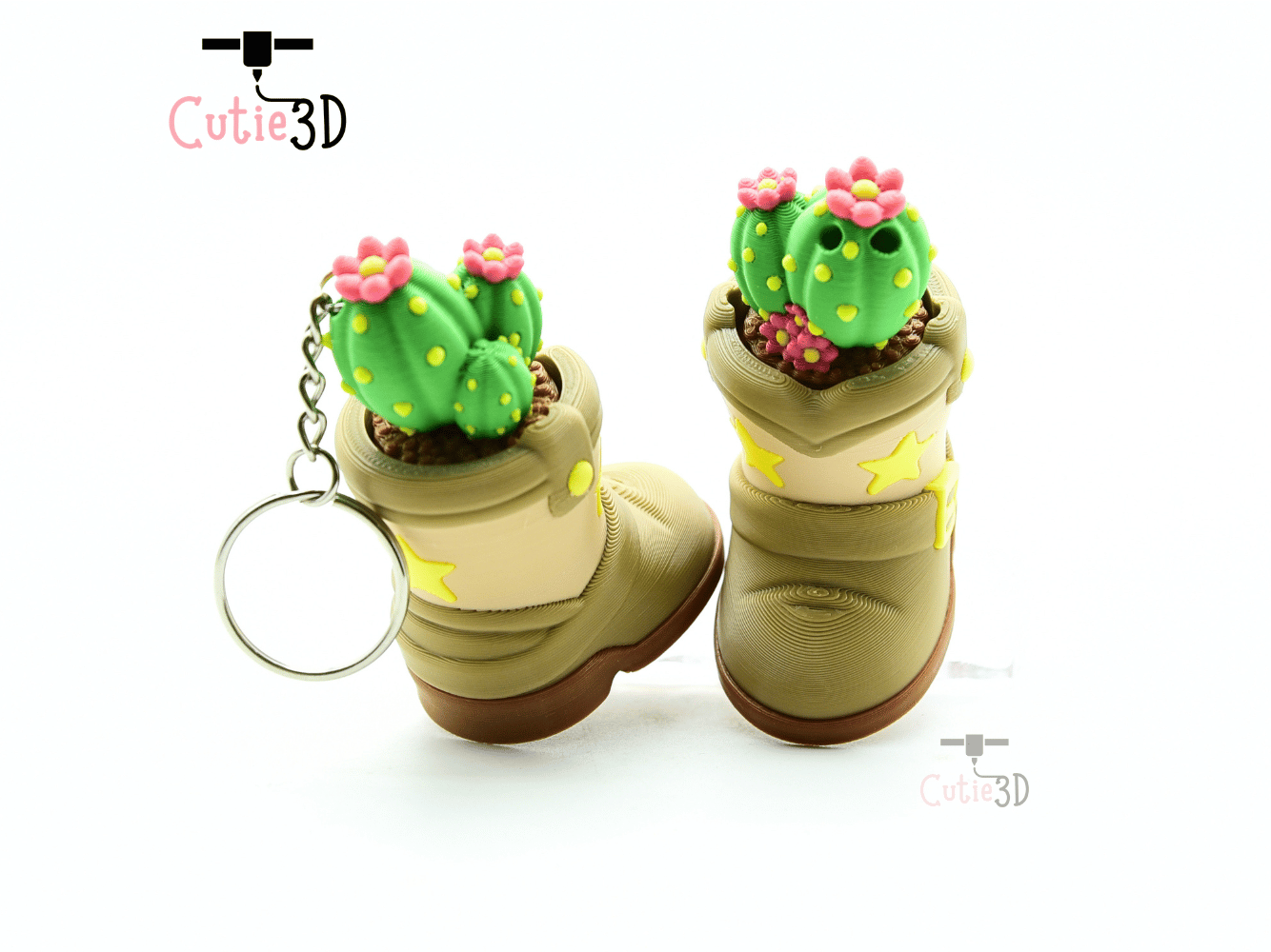 Cutie3D-Cute Cactus Boots Fidget Clicker Keychain_09.png