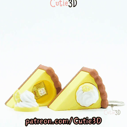 Cutie3D-Summer Lemon Pie Keycap Fidget Clicker Keychain_11.gif