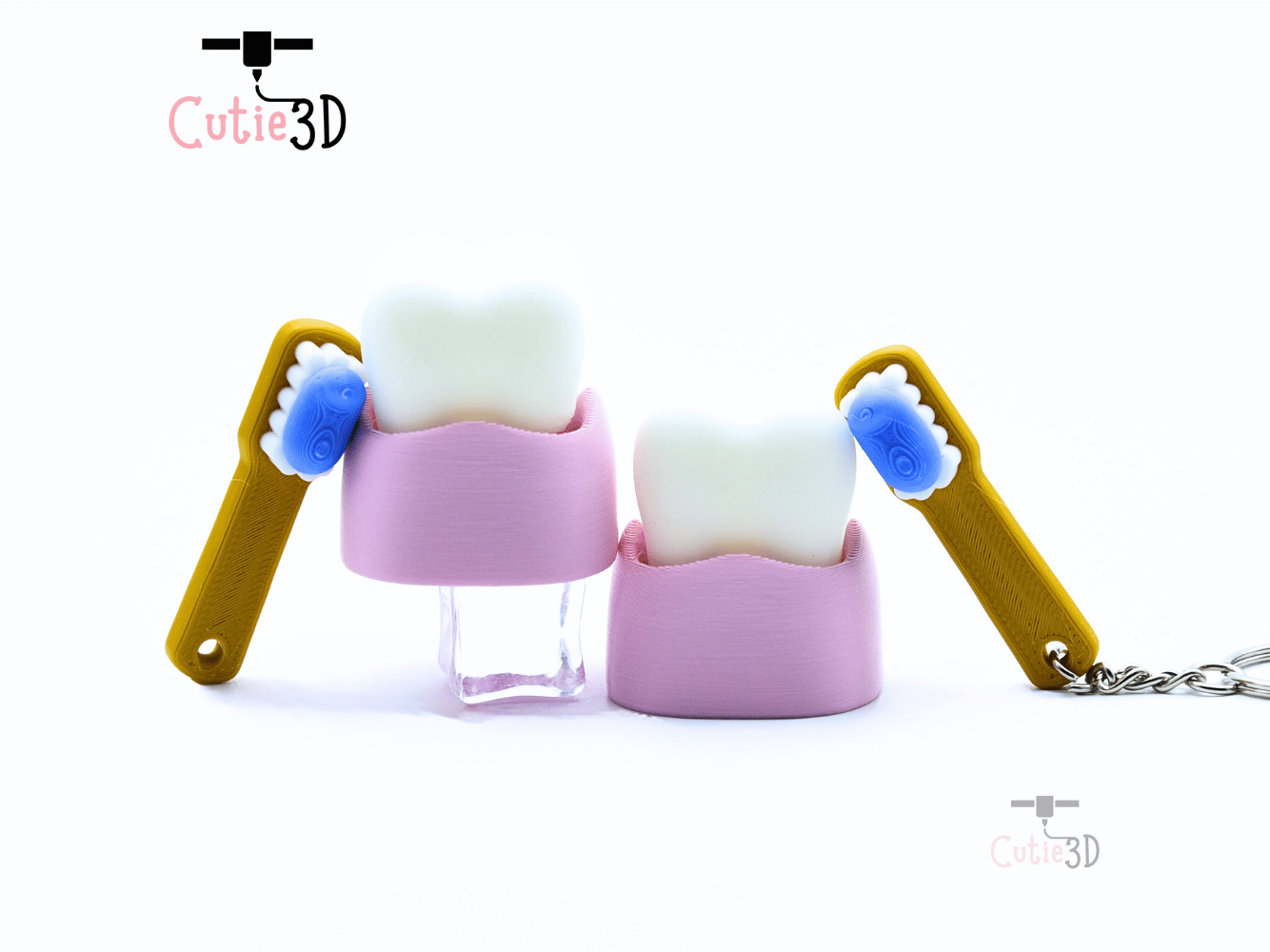 Cutie3D-Tooth and Toothbrush Fidget Clicker Keychain_10.png