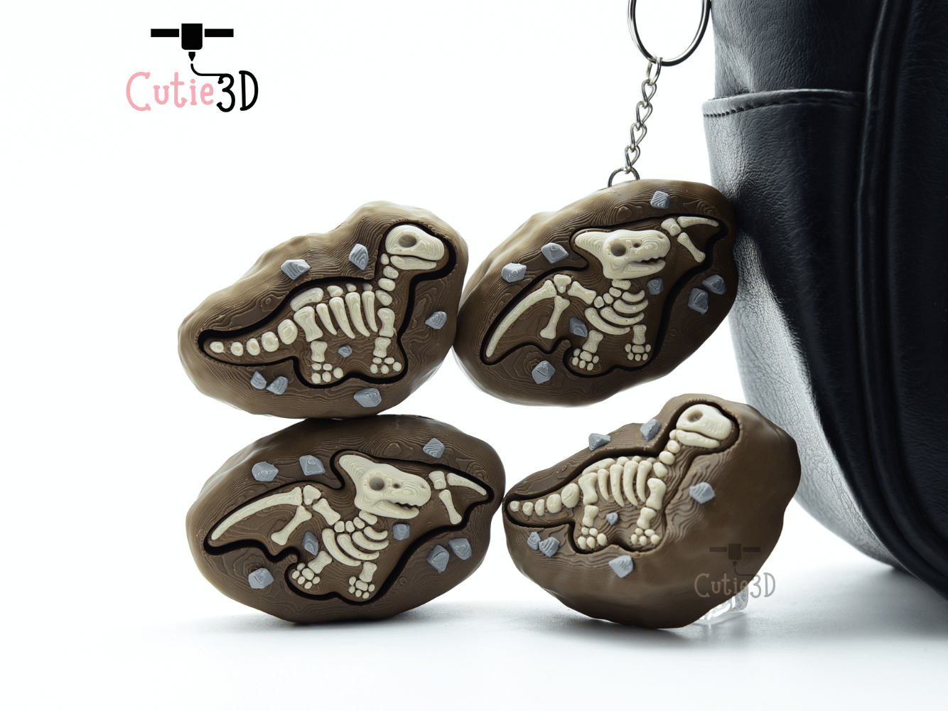 Cutie3D-Dinosaur Fossil Set of Clicker Keychains_06.png