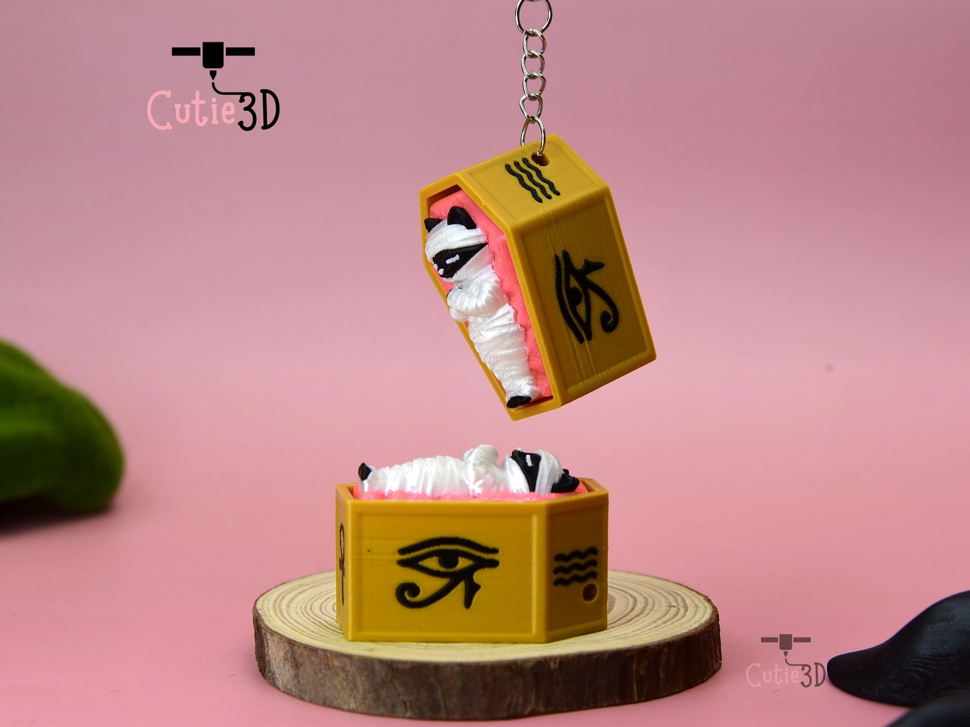 Cutie3D-Halloween Cat Mummy Tomb Fidget Clicker Keychain_05.jpg