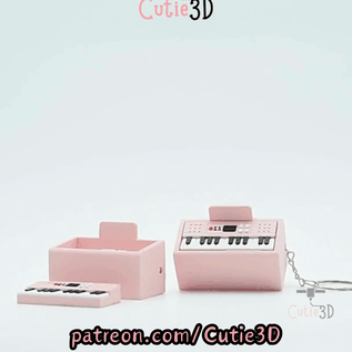 Cutie3D-Cute Piano Fidget Clicker Keychain_11.gif