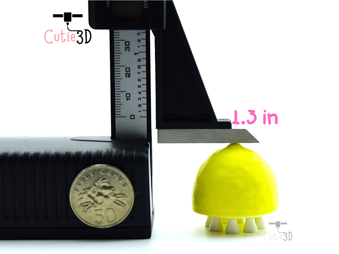 Cutie3D-Golf Tee Holder Keycap Fidget Clicker Keychain_04.png