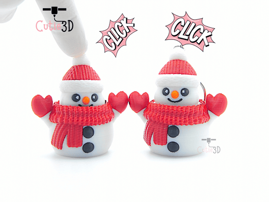 Cutie3D-Winter Snowman Keycap Fidget Clicker Keychain_01.png