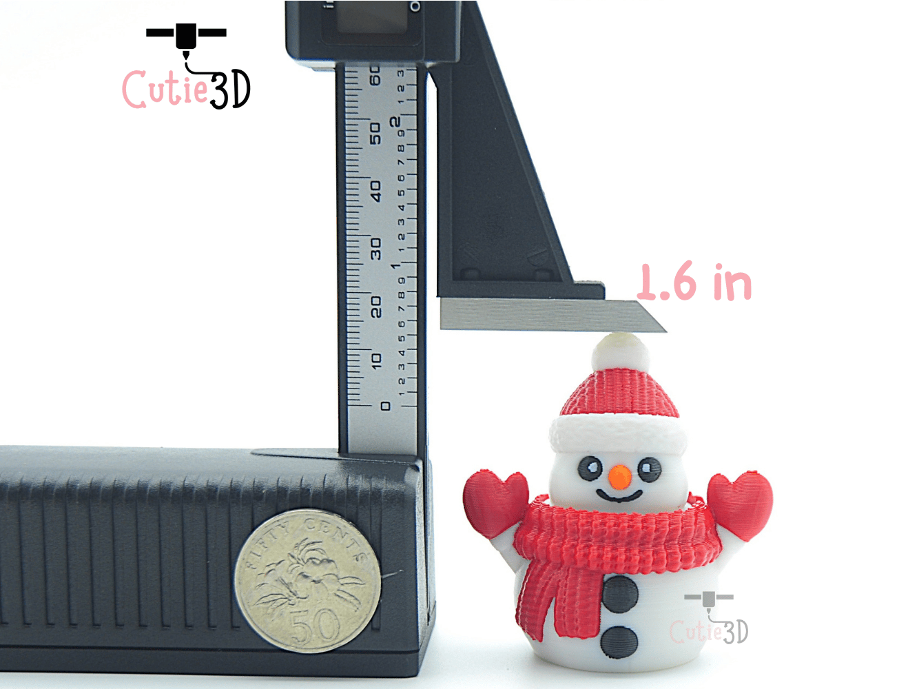 Cutie3D-Winter Snowman Keycap Fidget Clicker Keychain_04.png