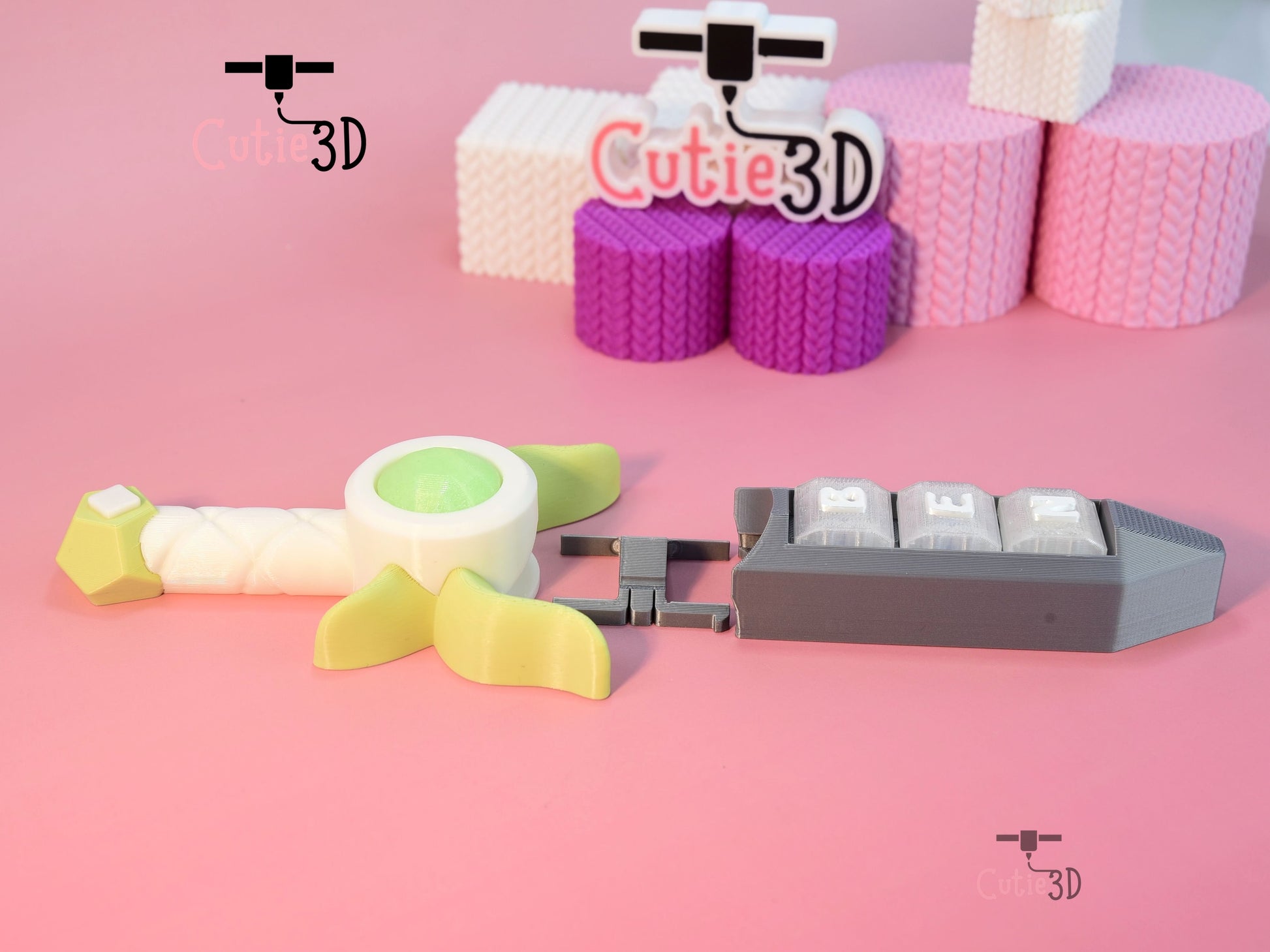 Cutie3D-Custom Name Sword V2 Fidget Led Clicker Keychain_03.jpg