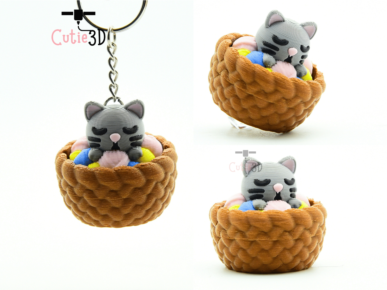 Cutie3D-Cat in Yarn Basket Fidget Clicker Keychain_02.png