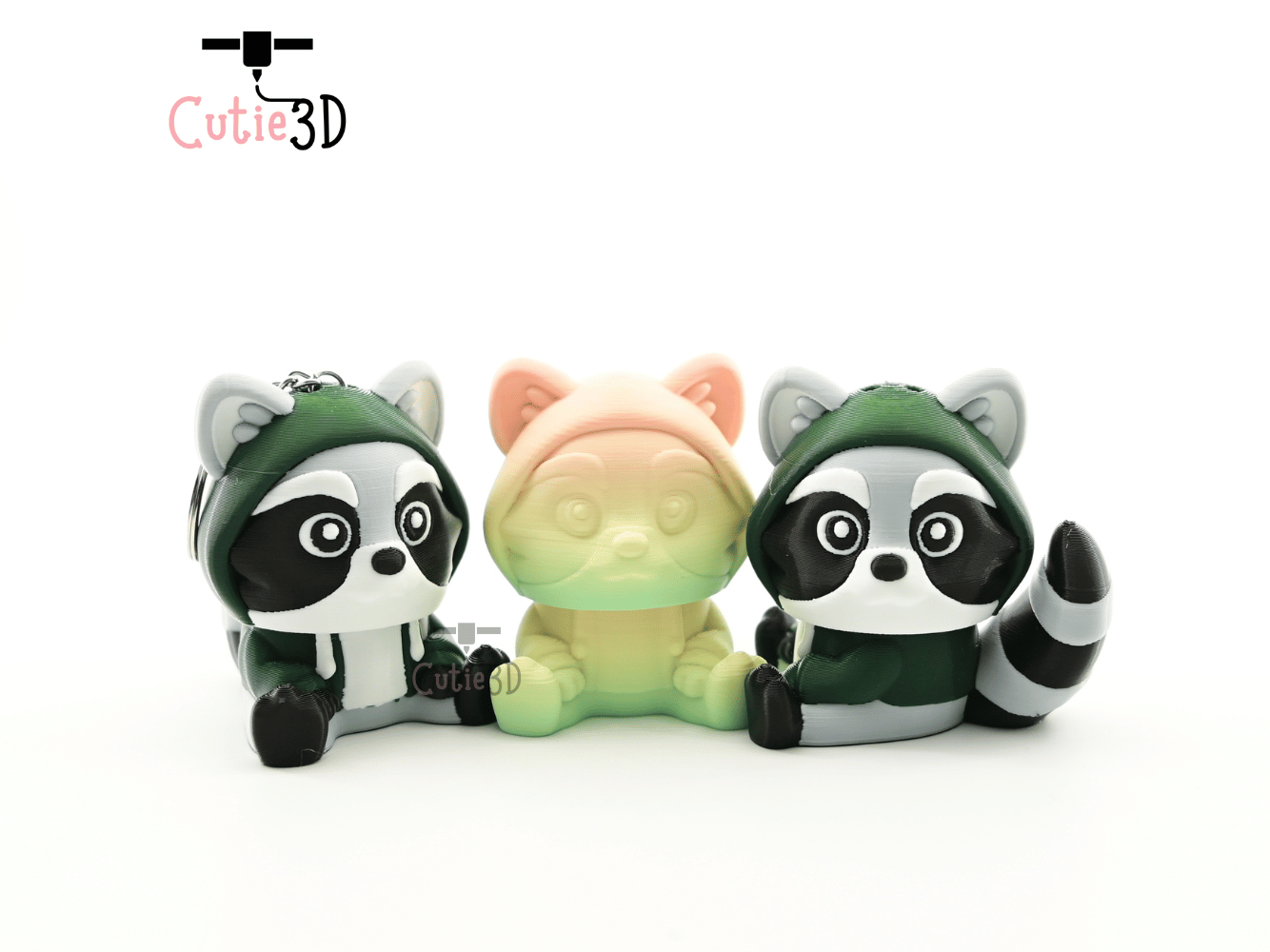 Cutie3D-Autumn Raccoon Hoodie Keycap Fidget Clicker Keychain_08.png