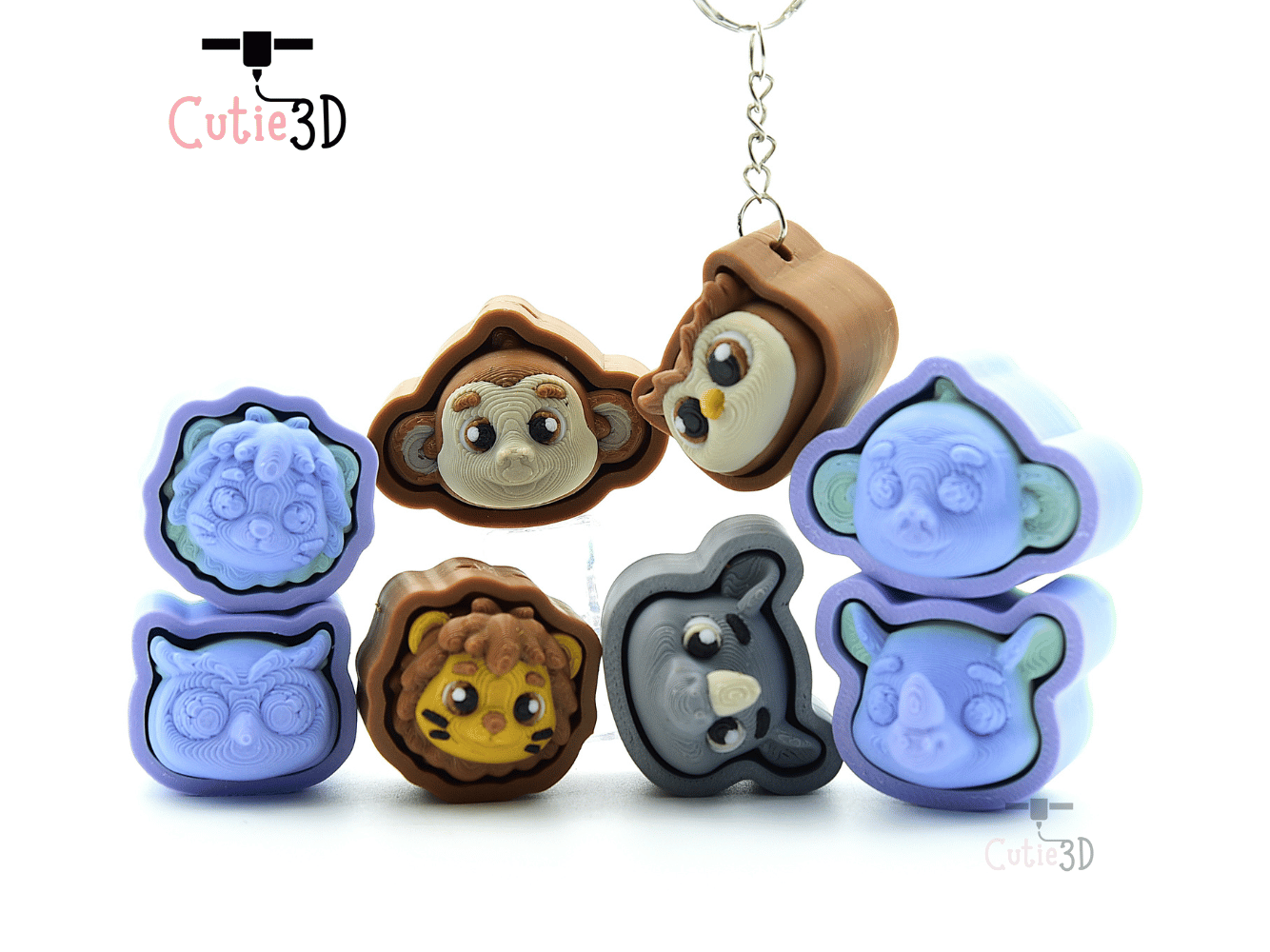 Cutie3D-Jungle Fidget Animals Fidget Clicker Keychain_08.png