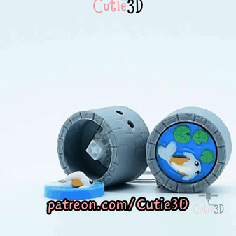 Cutie3D-Koi Pond Fidget Clicker Keychain_11.gif
