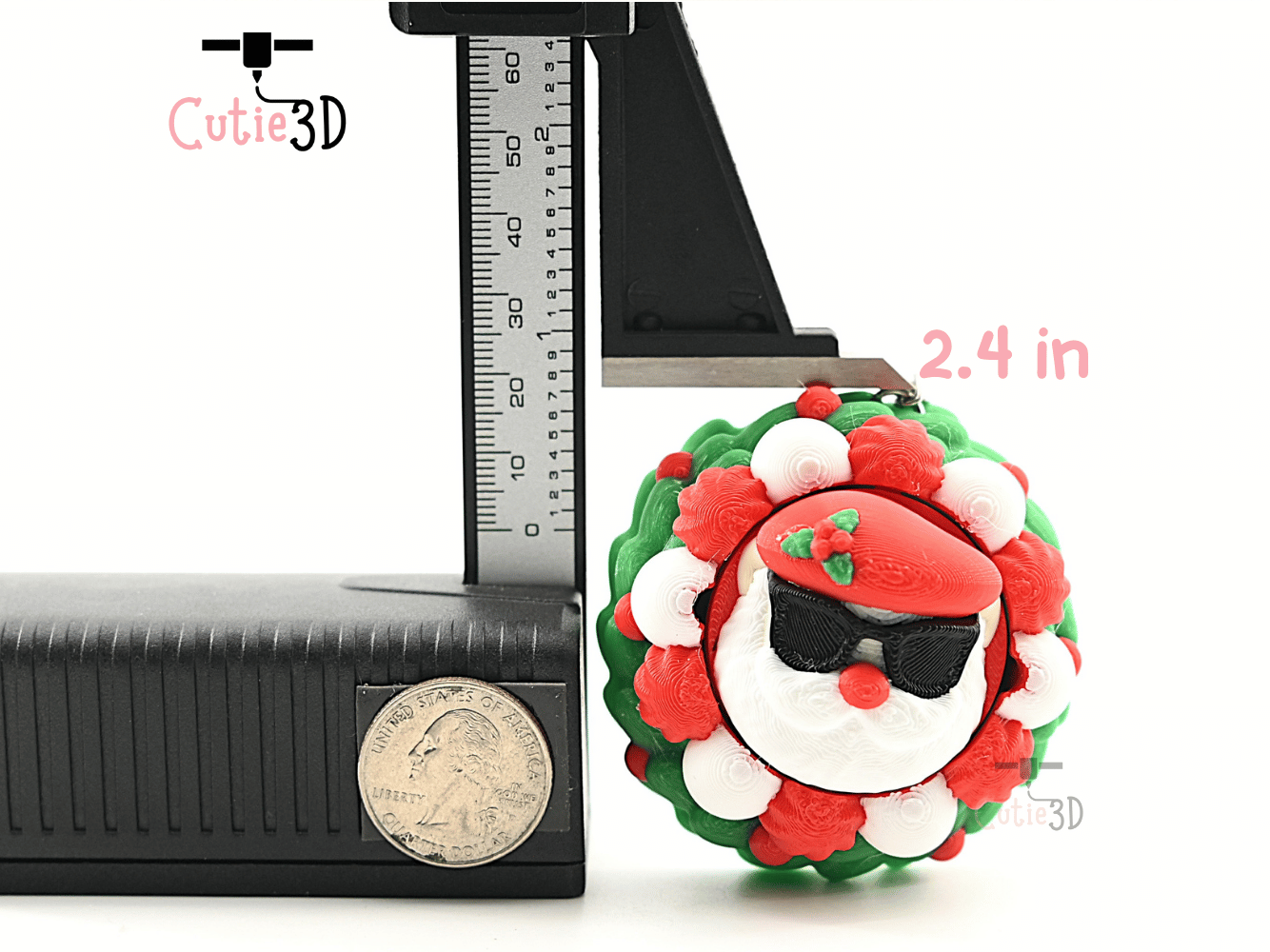 Cutie3D-Christmas Cool Santa Keycap Fidget Clicker Keychain_04.png