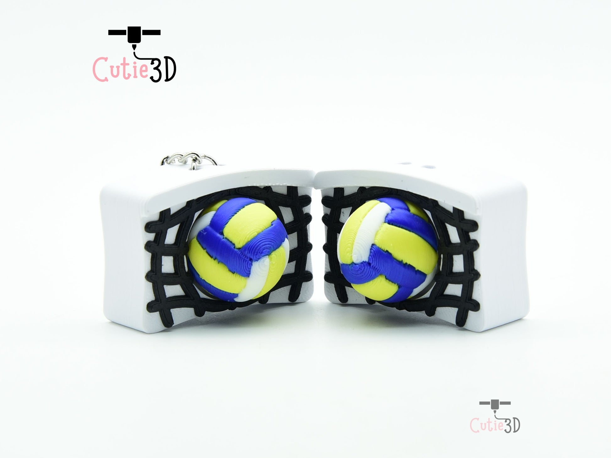 Cutie3D-Volleyball for Sports Lovers Magnet-Insert Clicker Keychain_08.jpg