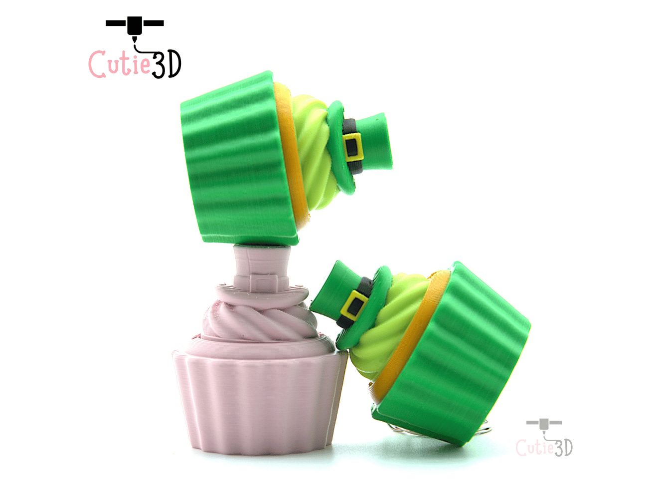 Cutie3D-St Patricks Day Cupcake Fidget Clicker Keychain_08.png