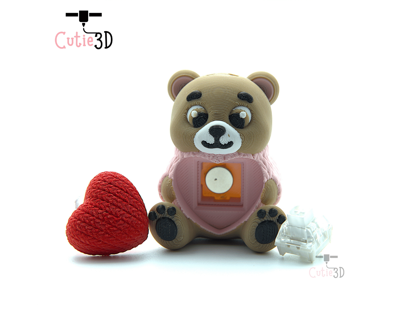 Cutie3D-Sweet Bear with Heart Keycap Fidget Clicker Keychain_03.png